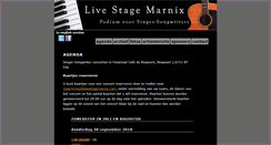 Desktop Screenshot of livestagemarnix.com